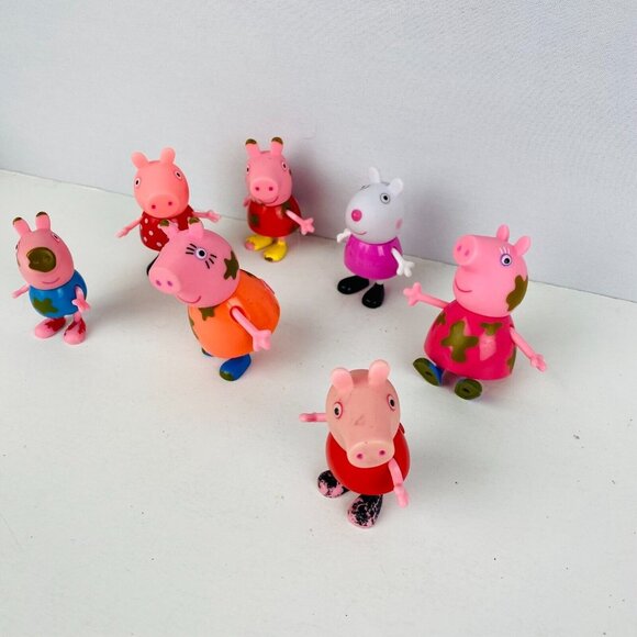 Peppa Pig Character Toy Figures Kids TV Series - Picture 4 of 5